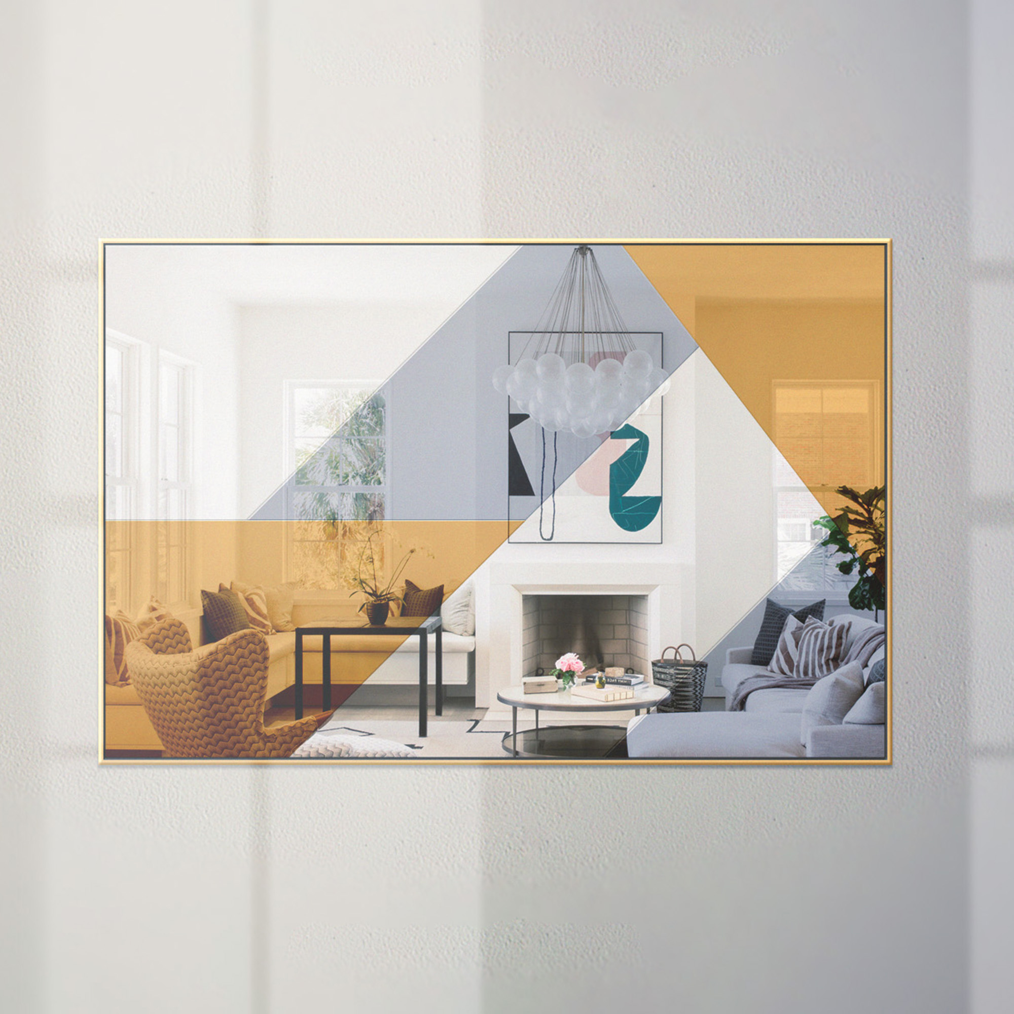 Geometric-shaped Mirror